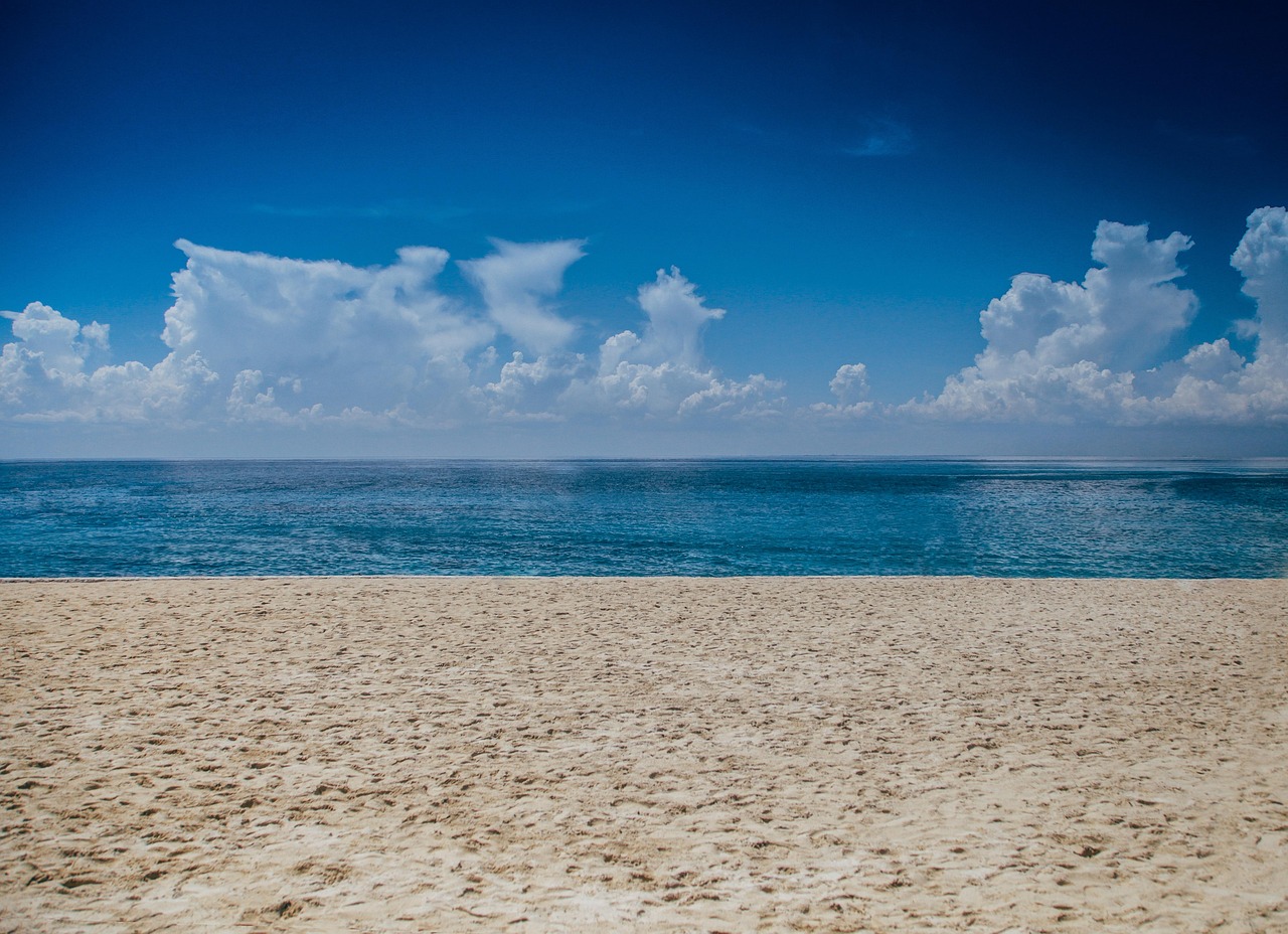 beach, sand, sea, ocean, seascape, shore, seashore, coast, horizon, nature, scenic, sky, water, blue sky, blue water, blue sea, blue ocean, beach, beach, beach, beach, beach, sand, sky, blue sky, blue sky